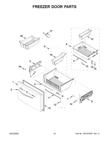 Diagram for WRF767SDHZ01