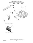 Diagram for 10 - Lower Rack Parts