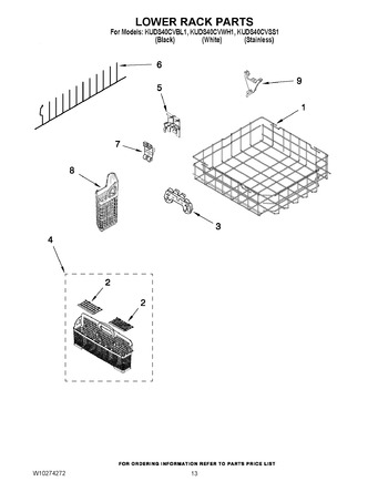 Diagram for KUDS40CVWH1