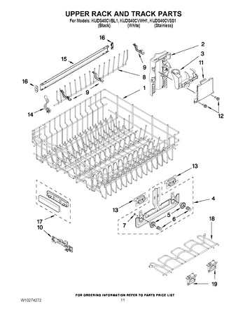 Diagram for KUDS40CVWH1