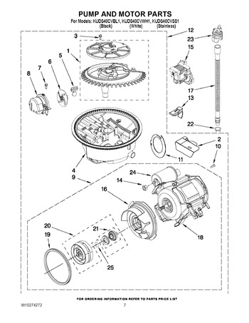 Diagram for KUDS40CVWH1