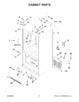 Diagram for 02 - Cabinet Parts