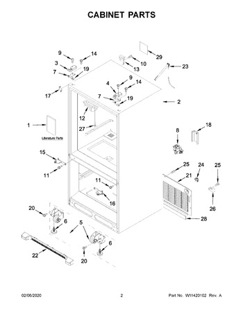 Diagram for WRF535SMHZ04