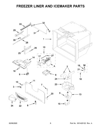 Diagram for WRF535SMHZ04