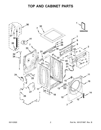 Diagram for WFW8620HC2