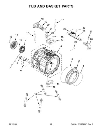 Diagram for WFW8620HC2