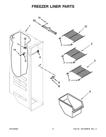 Diagram for WRS331SDHW02