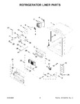 Diagram for 03 - Refrigerator Liner Parts