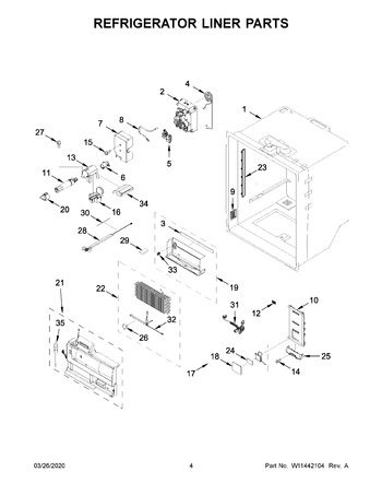 Diagram for WRF954CIHZ03