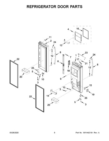 Diagram for WRF954CIHZ03