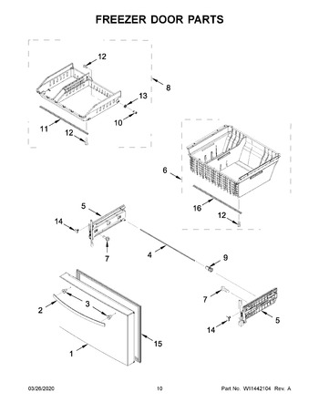 Diagram for WRF954CIHZ03