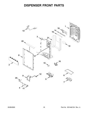 Diagram for WRF954CIHZ03