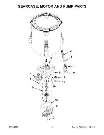 Diagram for CAW38125HW0