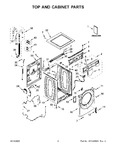 Diagram for 02 - Top And Cabinet Parts