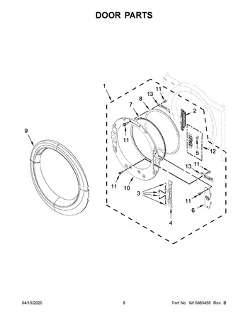 Diagram for WGD81HEDW1