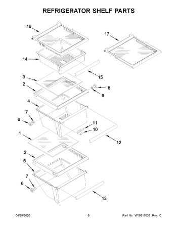 Whirlpool WPW10515057 Refrigerator LED Light