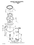 Diagram for 03 - Basket And Tub Parts