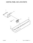Diagram for 03 - Control Panel And Latch Parts