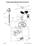 Diagram for 07 - Pump, Washarm And Motor Parts