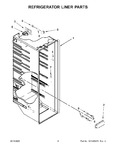 Diagram for 03 - Refrigerator Liner Parts