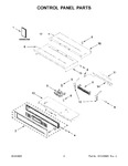 Diagram for 02 - Control Panel Parts