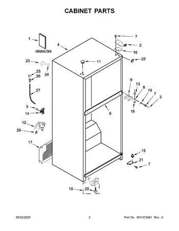 Diagram for WRT518SZKV00