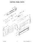 Diagram for 03 - Control Panel Parts