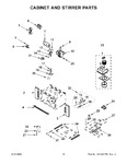 Diagram for 06 - Cabinet And Stirrer Parts