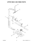 Diagram for 06 - Upper Wash And Rinse Parts