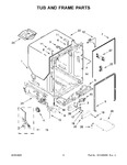 Diagram for 04 - Tub And Frame Parts