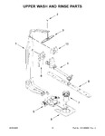 Diagram for 06 - Upper Wash And Rinse Parts