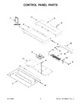 Diagram for 02 - Control Panel Parts