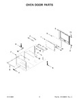 Diagram for 04 - Oven Door Parts