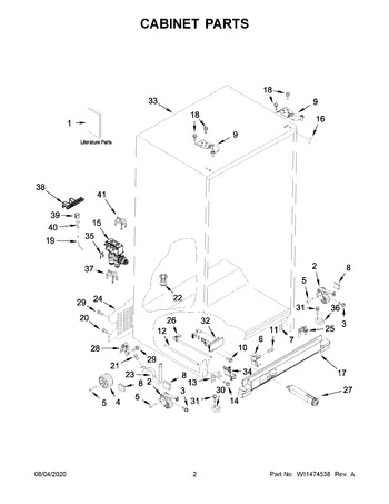 Diagram for WRS331SDHW03