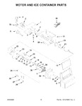 Diagram for 06 - Motor And Ice Container Parts