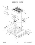 Diagram for 02 - Cooktop Parts