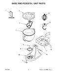 Diagram for 05 - Base And Pedestal Unit Parts