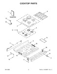 Diagram for 02 - Cooktop Parts