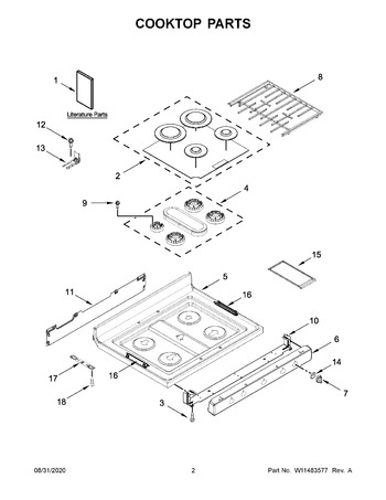 Diagram for WFG975H0HV1