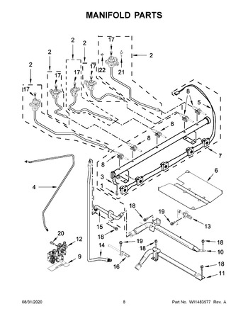 Diagram for WFG975H0HV1