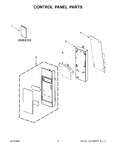 Diagram for 02 - Control Panel Parts