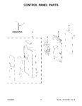 Diagram for 02 - Control Panel Parts