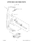 Diagram for 06 - Upper Wash And Rinse Parts