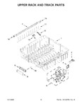 Diagram for 07 - Upper Rack And Track Parts