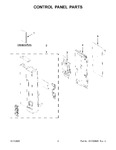 Diagram for 02 - Control Panel Parts