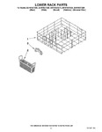 Diagram for 10 - Lower Rack Parts