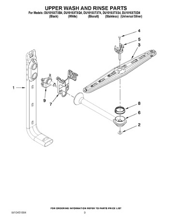 Diagram for DU1015XTXD4