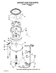 Diagram for 03 - Basket And Tub Parts