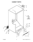 Diagram for 02 - Cabinet Parts