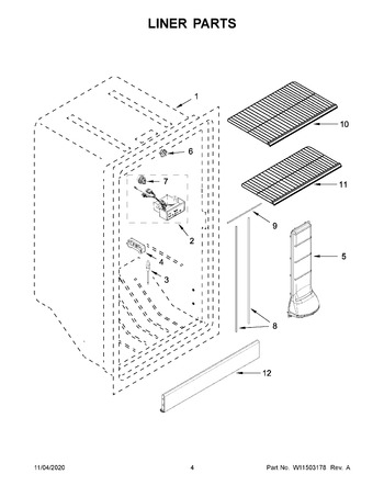 Diagram for WZF34X18DW04